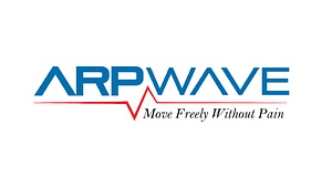 ARPWave logo with text "Move Freely Without Pain" emphasizing sports medicine, sports injury rehab, and ARP wave therapy.