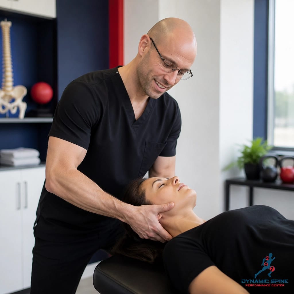 Dr. Stephen Ford providing individualized chiropractic care