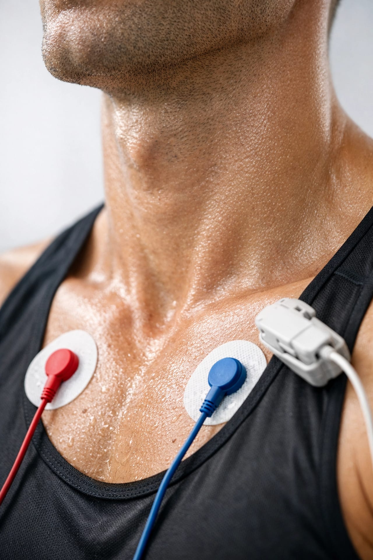 Athlete at rest symbolizing autonomic nervous system balance and heart rate variability (HRV) monitoring.