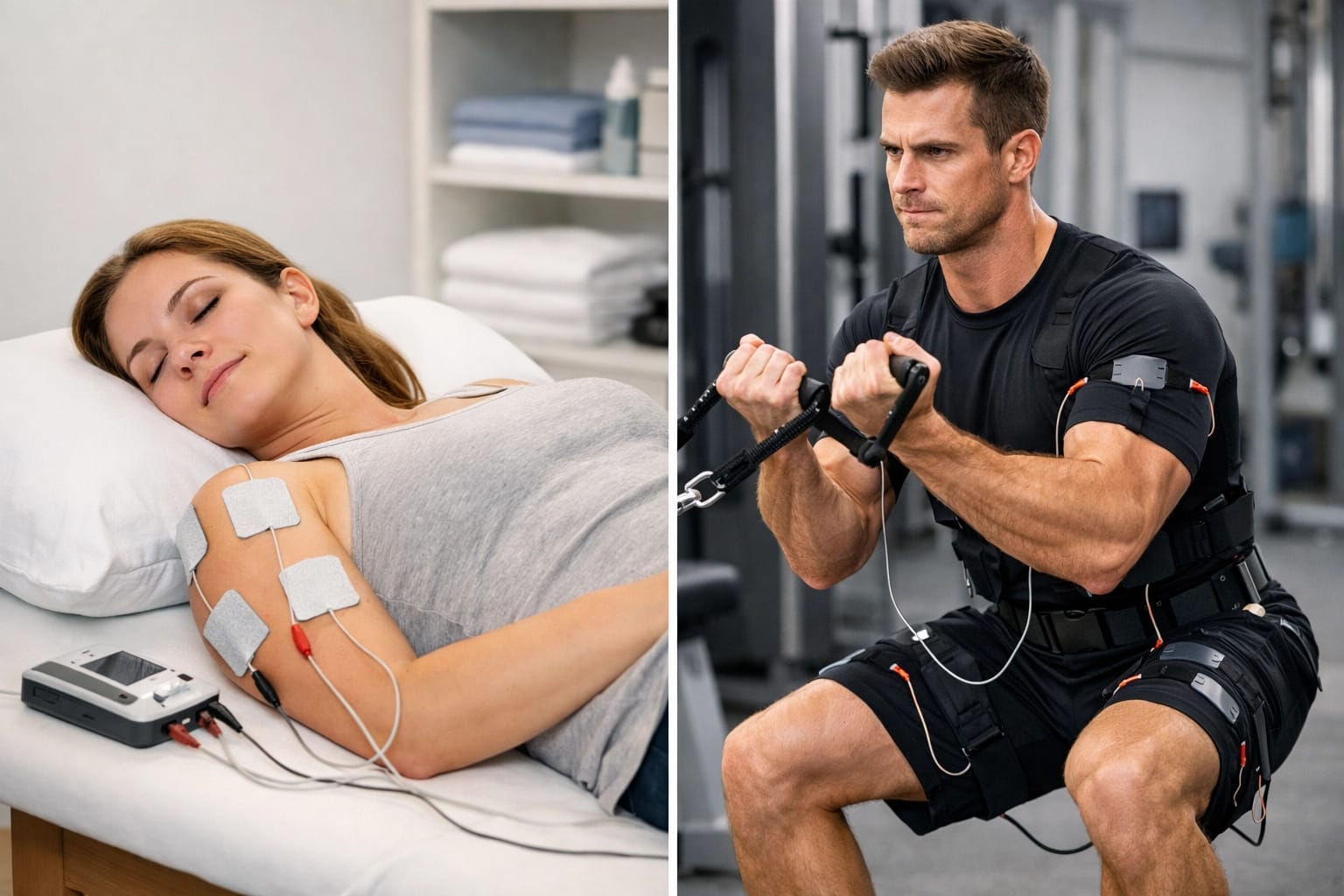 Comparison of passive traditional stim versus active ARP Wave therapy for injury recovery